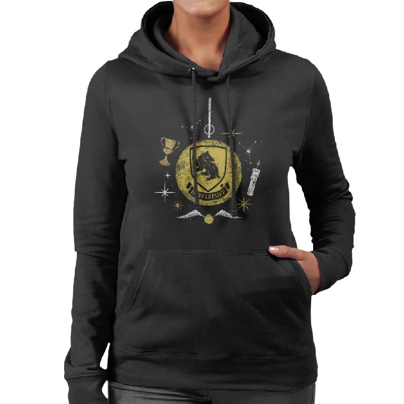 Harry Potter Christmas Hufflepuff Bauble Women's Hooded Sweatshirt