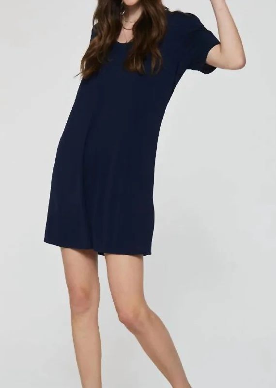 Another Love Spencer T-Shirt Dress In Black