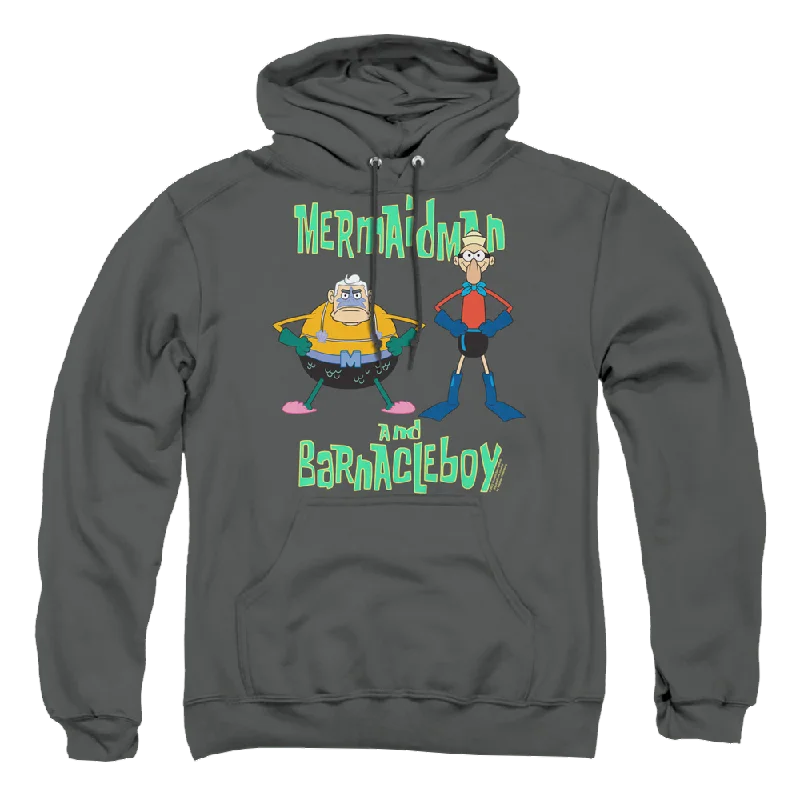 SpongeBob SquarePants Mermaid Man And Barnacle Boy - Pullover Hoodie