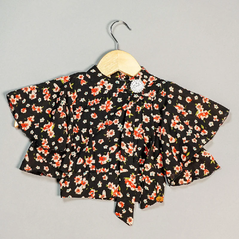 Kids Top with Floral Patterns