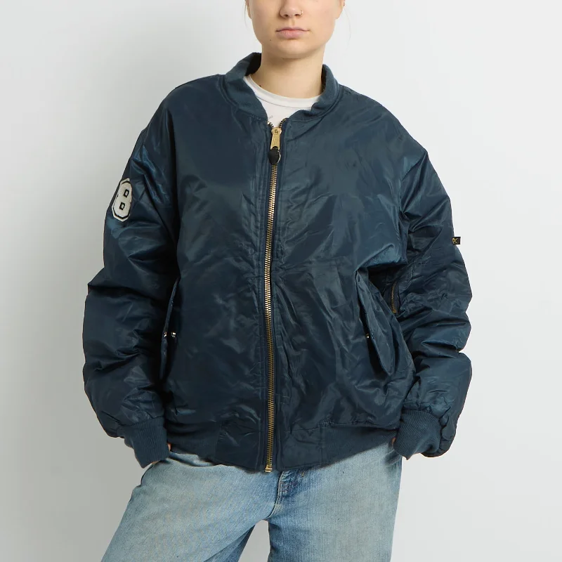 Flight Style Bomber Jacket - UK 14