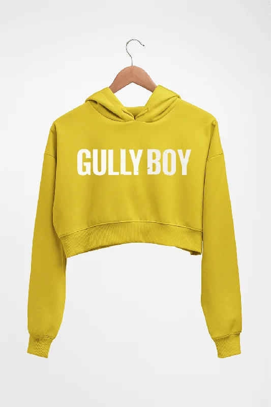 Gully Boy Crop HOODIE FOR WOMEN