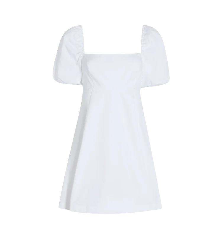 The Matilda Mini Dress in White