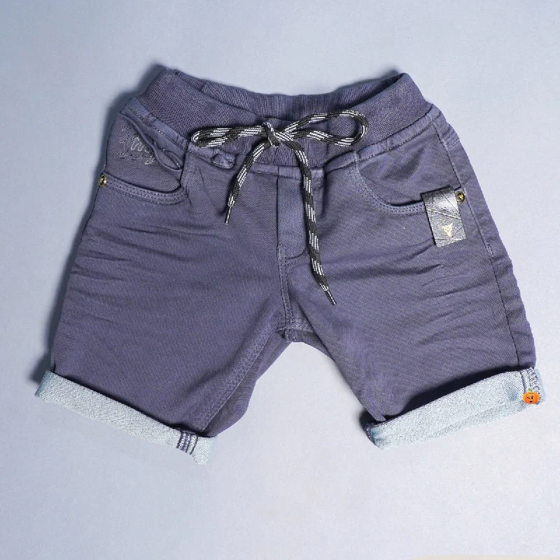 Solid Summer Shorts for Boys