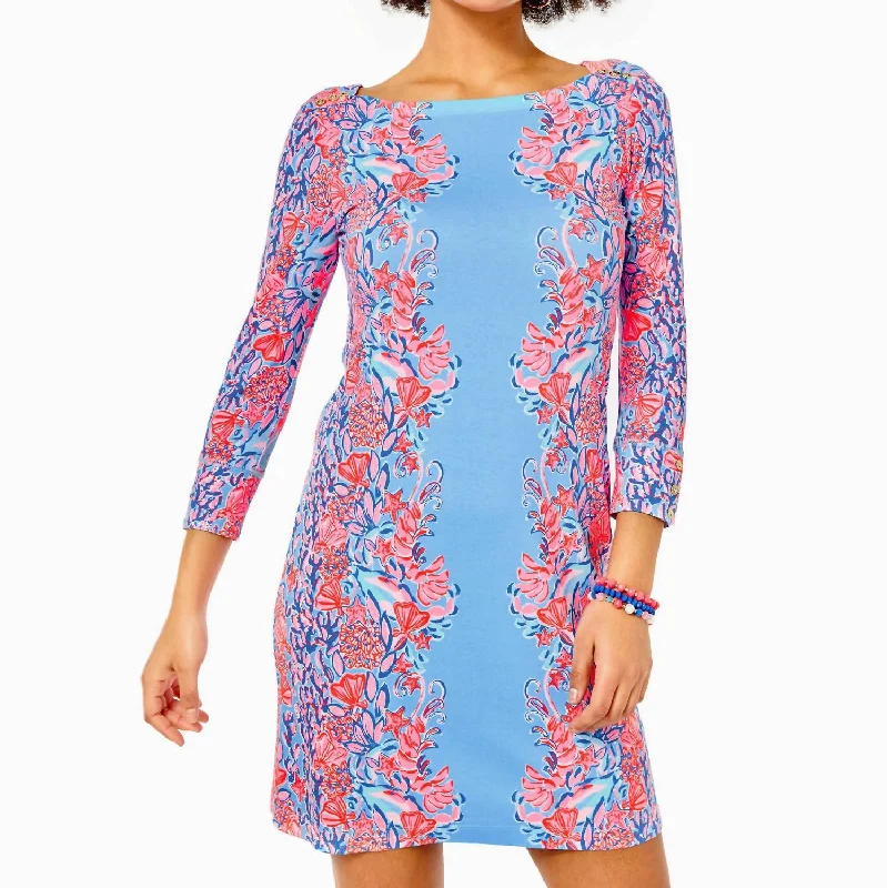 Sophie Dress in Blue Peri Shrimply The Best