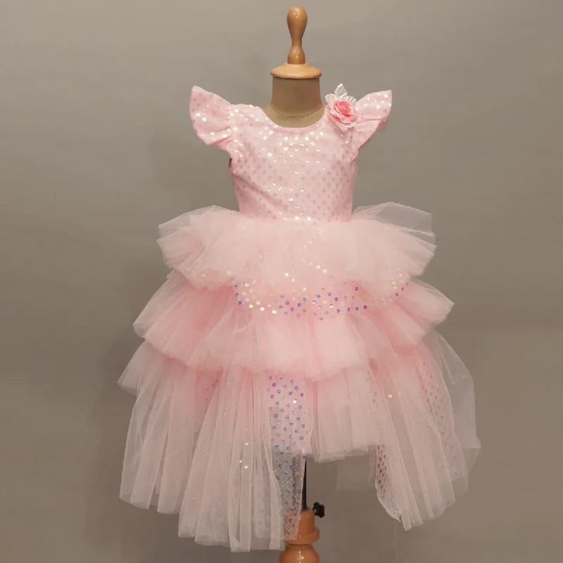 Pink Color Frock for Kids