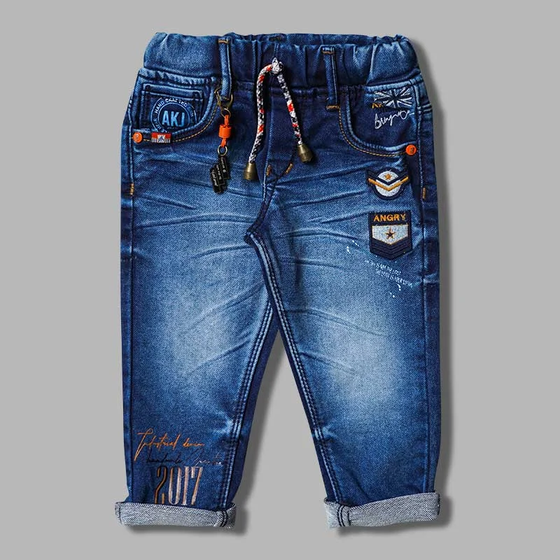 Jeans For Boys And Kids With Elastic Waist