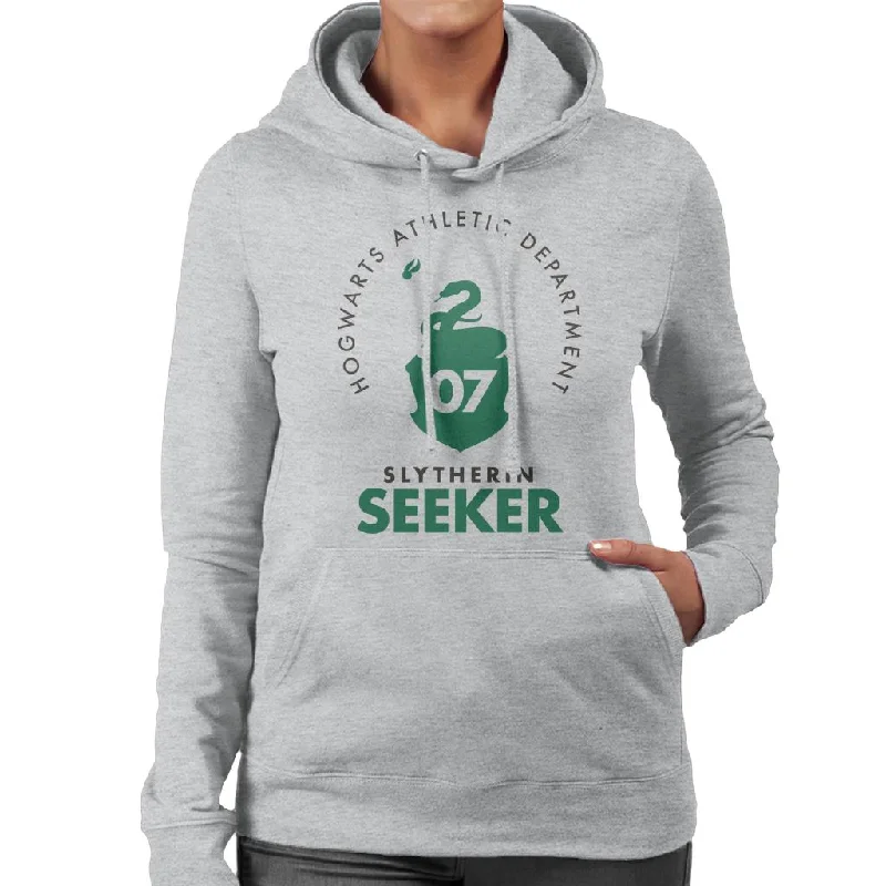 Harry Potter Slytherin Quidditch Seeker Women's Hooded Sweatshirt