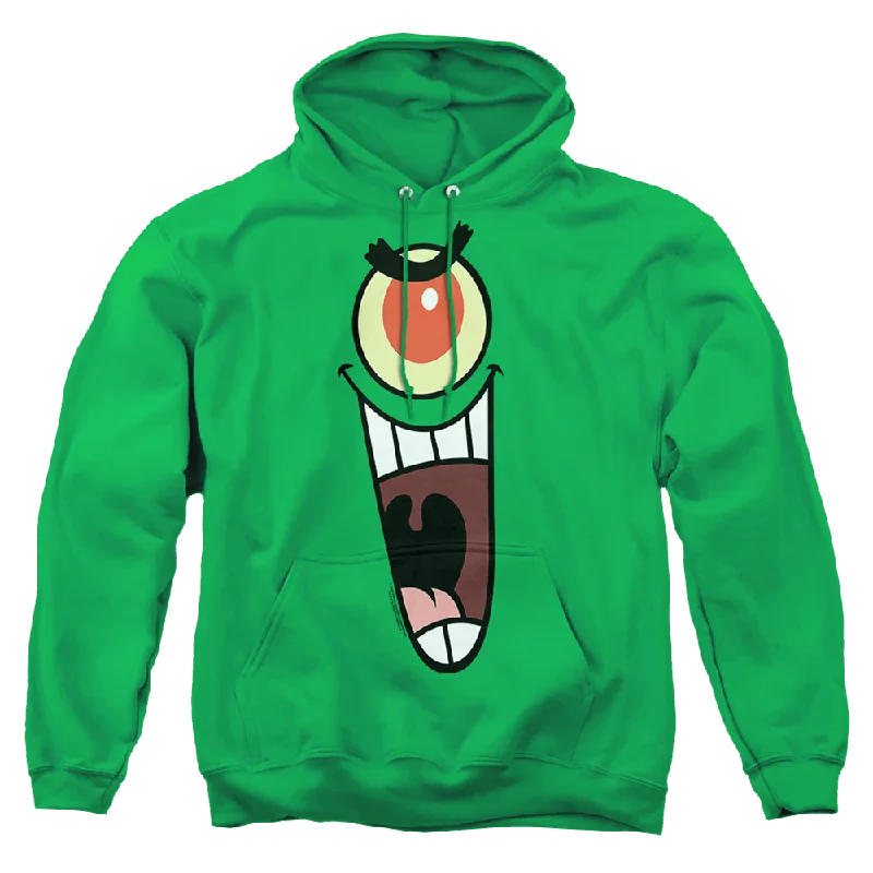 SpongeBob SquarePants Plankton Sinister Face - Pullover Hoodie