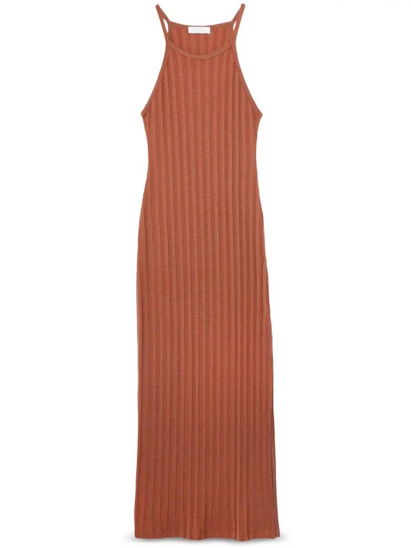 Womens Casual Striped Sheath Dress