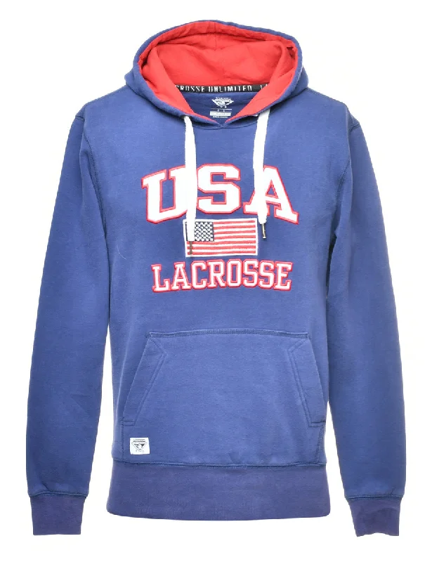 USA Lacrosse Printed Hoodie - S