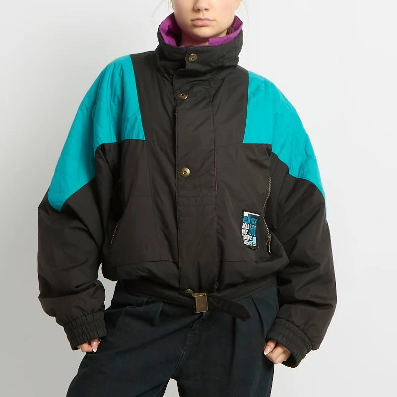 Belted Waist Ski Jacket - UK 16