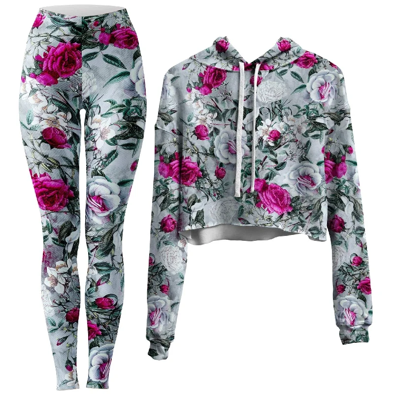 Vapor Crop Hoodie and Leggings Combo