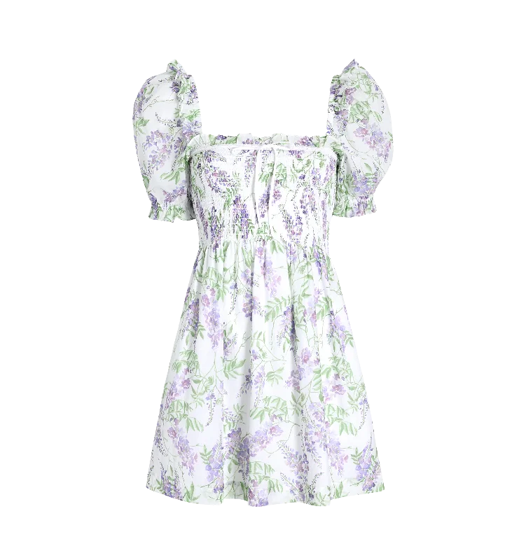 The Scarlett Mini Nap Dress in Wisteria