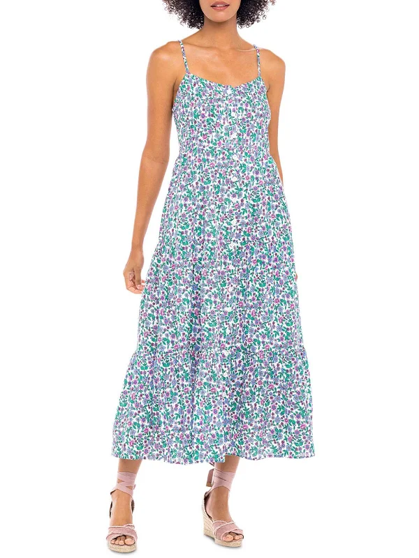 Beryl Womens Cotton Maxi Sundress