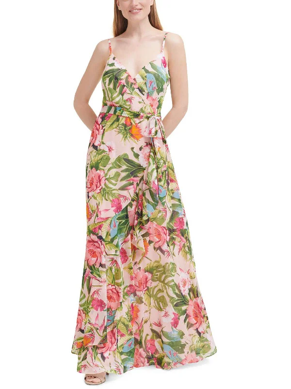 Womens Chiffon Long Maxi Dress