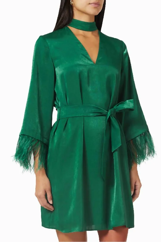 Egizio Dress in Green