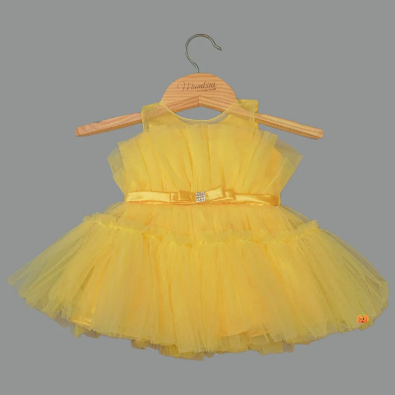 Net Party Wear Baby Frock