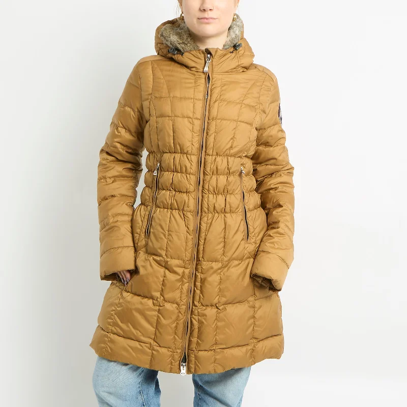 Napapijri Fur Hooded Padded Coat - UK 10