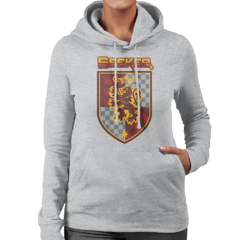 Harry Potter Quidditch Seeker Team Gryffindor Women's Hooded Sweatshirt