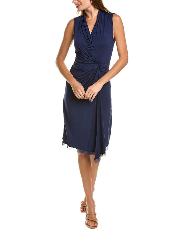 Elie Tahari V-Neck Dress