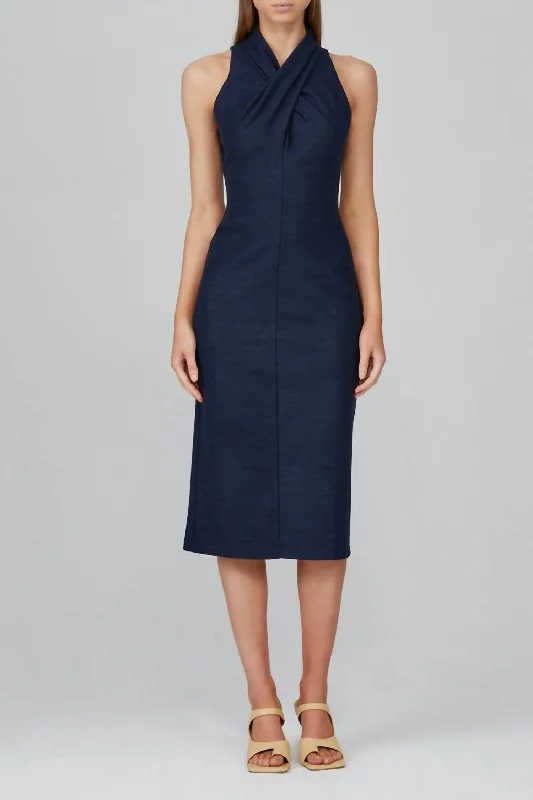 Kensington Dress in Navy