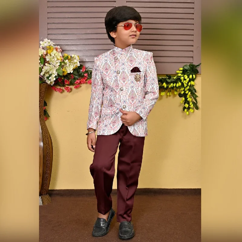 Printed Jodhpuri Suit for Boys