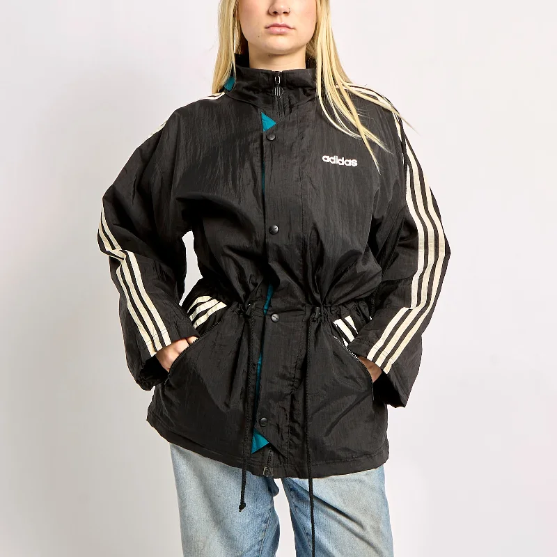 Adidas Windbreaker With Adjustable Waist - L