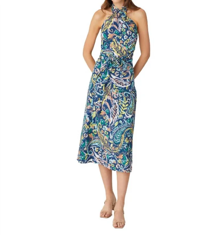 Beekman Dress In Botanic